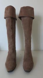 Leuke (Overknee) Laarzen I Maat 38 I Suède Leer I Beige, Hoge laarzen, Beige, Ophalen of Verzenden, Gedragen