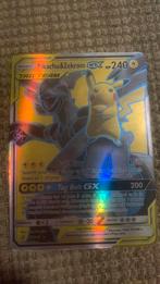 pikachu zekrom gx, Hobby en Vrije tijd, Verzamelkaartspellen | Pokémon, Ophalen of Verzenden, Zo goed als nieuw, Losse kaart