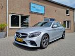 Mercedes-Benz C 180 AMG-Line Schuifdak Garmin camera 18 inch, Auto's, Te koop, Zilver of Grijs, Geïmporteerd, 5 stoelen