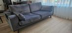 Tweezitsbank - Stijlvolle grijze bank, 150 tot 200 cm, Tweepersoons, 75 tot 100 cm, Ophalen of Verzenden