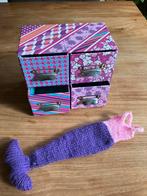 Mininkastje en barbie zeemeermin outfit, Kinderen en Baby's, Ophalen of Verzenden, Barbie