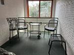 Balkon tuinset, Tuin en Terras, 2 zitplaatsen, Overige materialen, Stoel, Ophalen of Verzenden