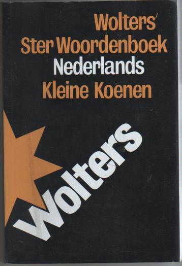 Woordenboeken door WOLTERS NOORDHOFF uitgegeven beschikbaar voor biedingen