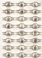 Spanera NF  Bouwkunst van Antwerpen  goud  wit, Verzenden, Zo goed als nieuw, Sigarenbandjes