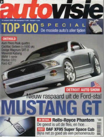 Autovisie 2 2003 : Daf XF95 - Ford Mustang GT - Rolls Royce beschikbaar voor biedingen