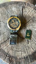Nieuw IK Colouring Skeleton Automatisch Horloge zwart goud, Sieraden, Tassen en Uiterlijk, Horloges | Heren, Overige merken, Staal