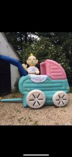 Te huur opblaasbare baby’s, ooievaar, kinderwagen en auto, Hobby en Vrije tijd, Feestartikelen | Verhuur, Ophalen, Gebruikt