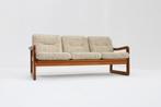 Vintage Mid century sofa teak Holstebro MöbelFabrik jaren 60, Ophalen, Hout, Bruin, Eén