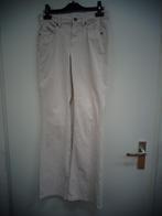 Cambio Denim broek, roomwit, maat 34, Parla Flared, Cambio, Wit, Ophalen of Verzenden, Zo goed als nieuw