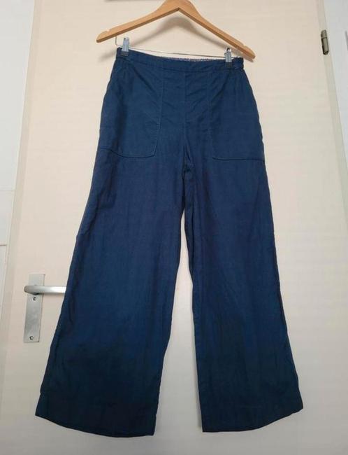 Donkerblauwe broek  Gudrun Sjödén  Maat S, Kleding | Dames, Broeken en Pantalons, Zo goed als nieuw, Maat 36 (S), Blauw, Ophalen of Verzenden