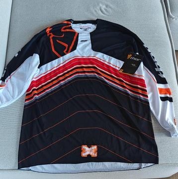 MX Shirt THOR S12 FLUX jersey, maat XXL beschikbaar voor biedingen
