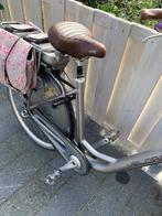 Dames elektrische fiets brons grijs in zgst, 47 tot 50 cm, Versnellingen, Zo goed als nieuw, Ophalen