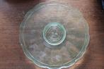 Annagroen persglazen schaal. Depression glass. Art deco., Ophalen of Verzenden