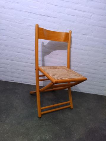 Klapstoel - Webbing - Rotan - Habitat - Vintage beschikbaar voor biedingen