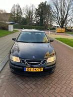 Saab 9-3 1.8 T Sport Sedan 2004 Zwart, Auto's, Saab, Origineel Nederlands, Te koop, 5 stoelen, 1410 kg