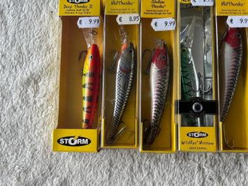 adv 993 / NIEUW mixset 7 blisters kunstaas STORM beschikbaar voor biedingen