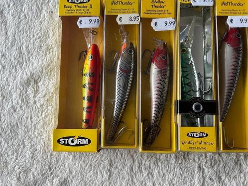 adv 993 / NIEUW mixset 7 blisters kunstaas STORM, Watersport en Boten, Hengelsport | Roofvissen, Nieuw, Overige typen, Ophalen of Verzenden