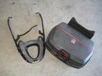 Honda CBF600 2004 Topkoffer met kofferrek en rugsteun, Ophalen of Verzenden, Gebruikt