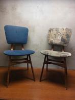 Set 2 vintage jaren ’50 stoelen – Scandinavisch design stijl, Huis en Inrichting, B, Gebruikt, Twee, Ophalen of Verzenden