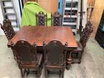 Eettafel met stoelen, Ophalen of Verzenden, Zo goed als nieuw