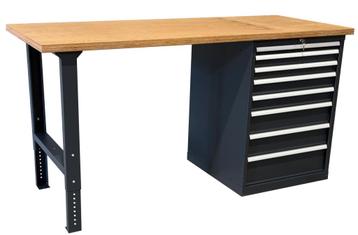 E-Tools | premium line 77762 Werkbank met kast | B2000 x beschikbaar voor biedingen