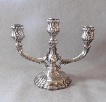  Duits zilveren drielichts kandelaar beschikbaar voor biedingen