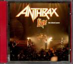 Anthrax - Live -The Island Years CD Origineel US Thrash 1991, Ophalen of Verzenden, Gebruikt