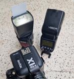 Reportage flitsers Godox + Godox X1 receiver Sony, Audio, Tv en Foto, Fotografie | Flitsers, Ophalen, Zo goed als nieuw, Overige merken