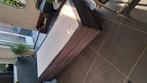 Nette Boxspring. GRATIS, Ophalen, 90 cm, Eenpersoons, Zwart