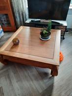 Opium salontafel vierkant 100x100 en 38 hoog. In prima staat, Huis en Inrichting, Tafels | Salontafels, Ophalen, 50 tot 100 cm