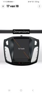 Android 13 CarPlay 9.7" CarStereo voor Ford Focus MK3 12-18, Auto diversen, Autoradio's, Ophalen of Verzenden, Nieuw