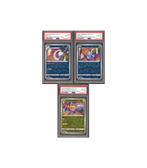 Pokemon Kanazawa PC Opening Trio Sequential Numbers PSA 10, Verzenden, Zo goed als nieuw, Losse kaart, Foil