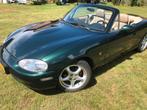 Mazda MX-5 1.8 I 2000 Groen, Achterwielaandrijving, Beige, 4 cilinders, Cabriolet