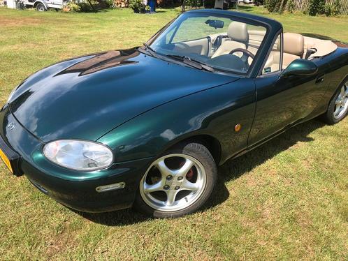 Mazda MX-5 1.8 I 2000 Groen, Auto's, Mazda, Particulier, MX-5, Airbags, Airconditioning, Alarm, Bluetooth, Centrale vergrendeling