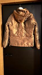 Bronskleurige winter/ski jas in goede staat, Overige kleuren, Verzenden, Bruphils, Maat 36 (S)