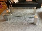 Glazen salontafel, Huis en Inrichting, Ophalen, 100 tot 150 cm, 50 tot 100 cm, Glas