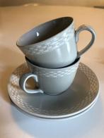 2 Espresso cups Royal Copenhagen Alumnia Lyneus -  Denmark, Ophalen of Verzenden, Gebruikt, Porselein, Kop en/of schotel