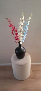 Kunstbloemen met vaas - weinig gebruikt, Huis en Inrichting, Ophalen of Verzenden