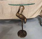 Prachtige flamingo bijzettafel, Antiek en Kunst, Ophalen