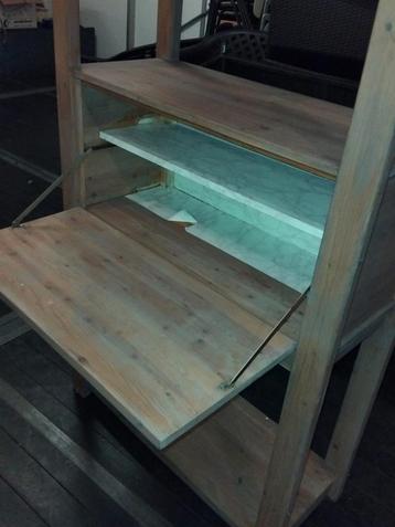 Bureaukast met klep - 89x36x148cm beschikbaar voor biedingen