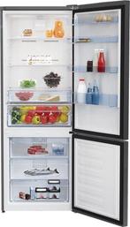 Beko koelkast RCNE560K40XBRN van € 729 NU € 589, Nieuw, 60 cm of meer, Met aparte vriezer, 200 liter of meer