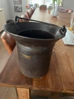 Oude Maatbeker 5 Liter IJzer - Trechtervorm, Ophalen of Verzenden, Brons