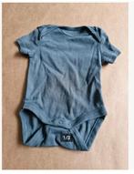 Grijs blauwe romper Met korte mouwen Maat 56 h3, C&A, Jongetje of Meisje, Onbekend, Ophalen of Verzenden