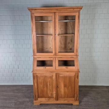 24531 Buffetschrank Vitrine 1,08 m Teakholz beschikbaar voor biedingen