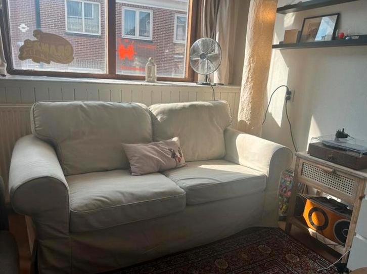 Ikea bank ektorp, Huis en Inrichting, Banken | Bankstellen, Gebruikt, Rechte bank, Tweepersoons, 150 tot 200 cm, 75 tot 100 cm