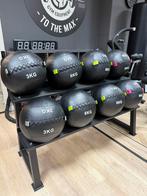 Nieuwe set zwarte Wall Balls, setprijs! 3, 2x 6 en 9 kilo, Sport en Fitness, Fitnessmaterialen, Nieuw, Ophalen of Verzenden, X