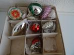 kerst - vintage - 7 oude kerstballen, Diversen, Kerst, Verzenden