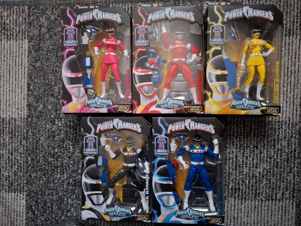 Power Rangers in Space Legacy figuren ( Nieuw ), Verzenden, Nieuw