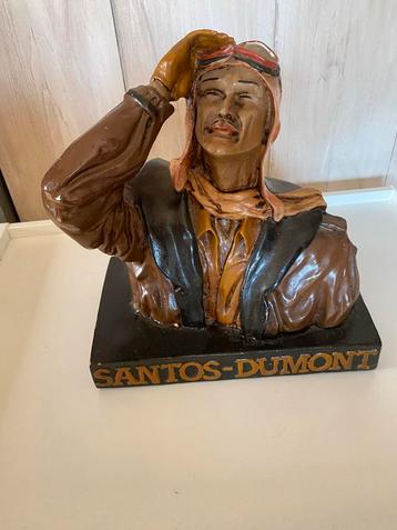 Santos-Dumont Borstbeeld Vliegenier beschikbaar voor biedingen