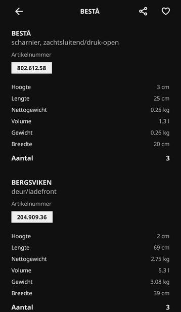 Bestå TV-meubel Ikea - afbeelding 5